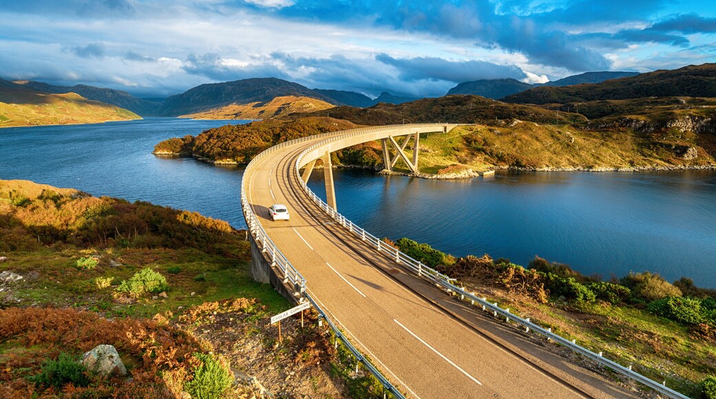 The Kylesku Bridge in Scotland