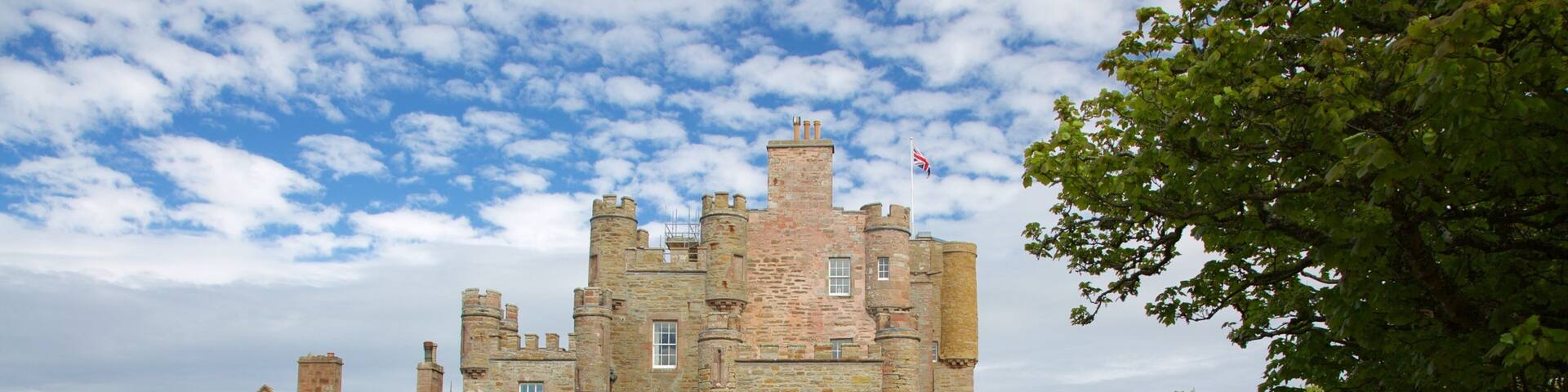 Castle of Mey showing heritage elements, heritage architecture and a castle