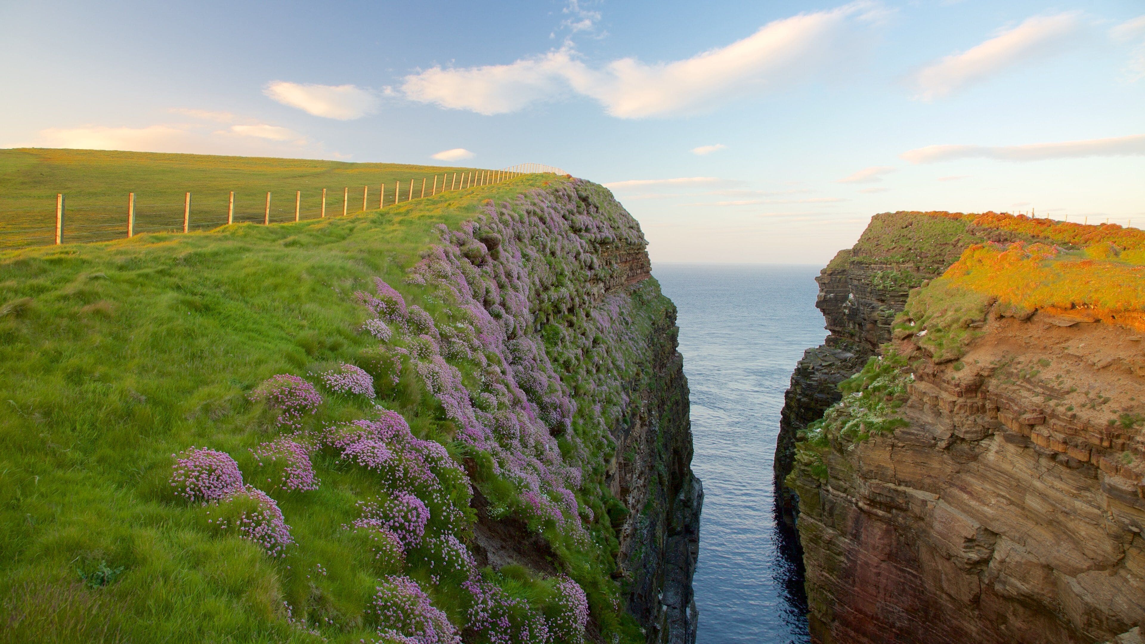 Duncansby Head which includes tranquil scenes, general coastal views and rocky coastline