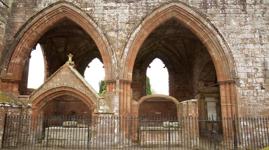 Fortrose Cathedral showing a church or cathedral, heritage architecture and heritage elements