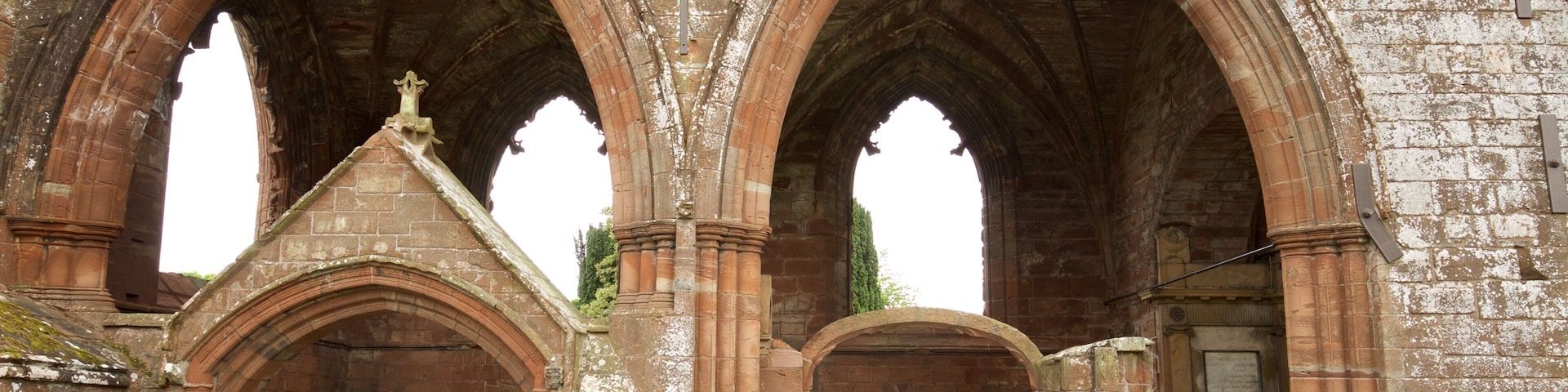 Fortrose Cathedral showing a church or cathedral, heritage architecture and heritage elements