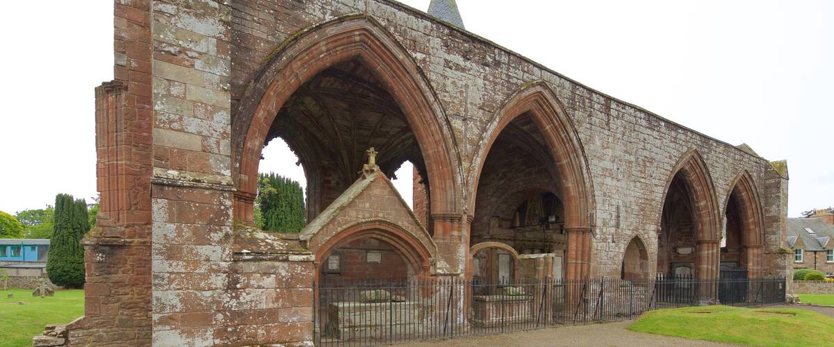 Fortrose Cathedral featuring a church or cathedral, heritage elements and heritage architecture