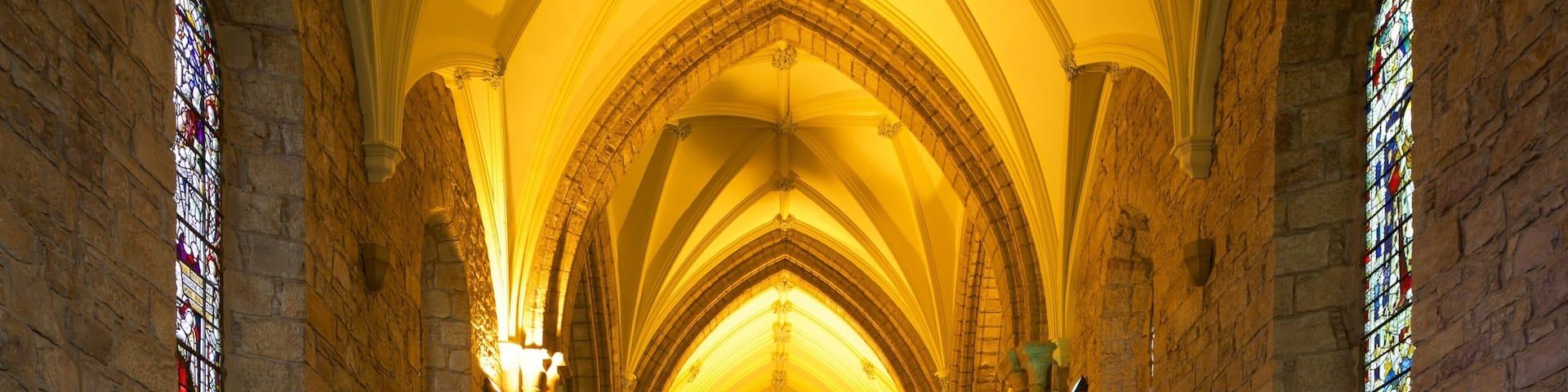 Dornoch Cathedral showing interior views, heritage architecture and heritage elements