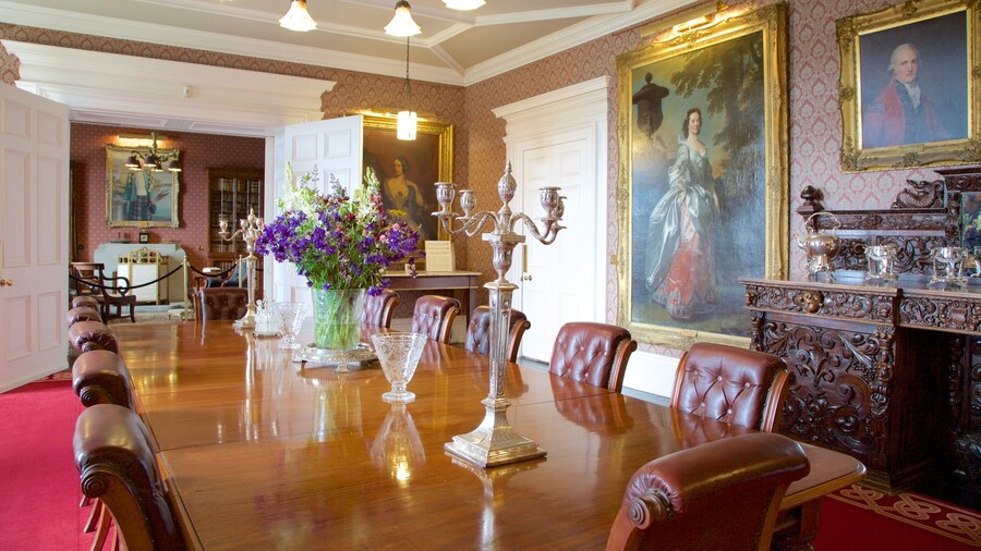 Dunvegan Castle featuring interior views, heritage elements and a house