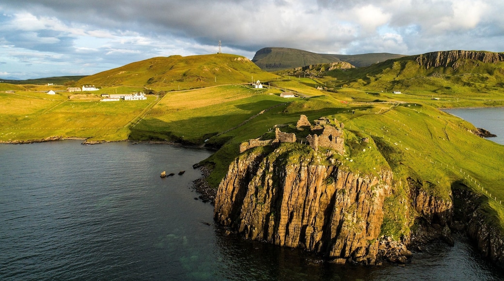Taken with a DJI phantom 4 pro. Sadly slowly falling into the sea and limited access. Taken just before sunset. #BVStrove #InStone