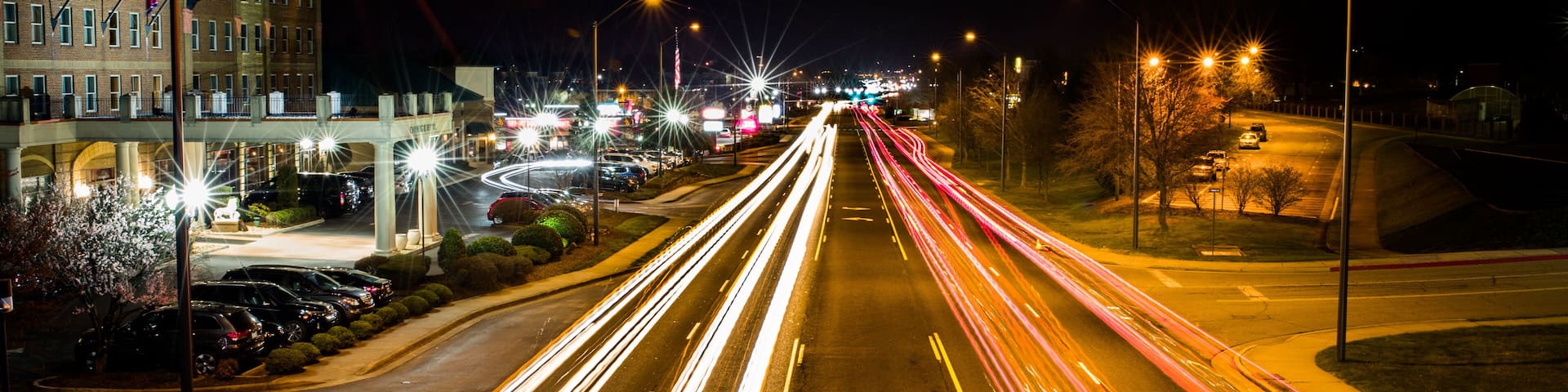 Johnson City Tennessee at Night