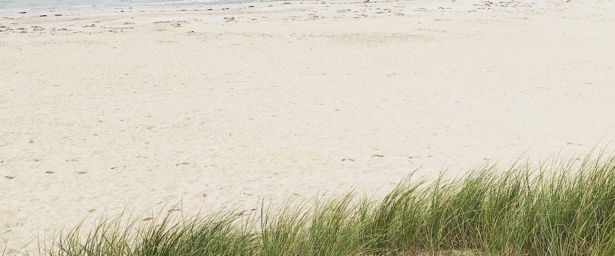 A beautiful beach on Harris. If you like to go for a walk on a beach it‘s just amazing doing it here..