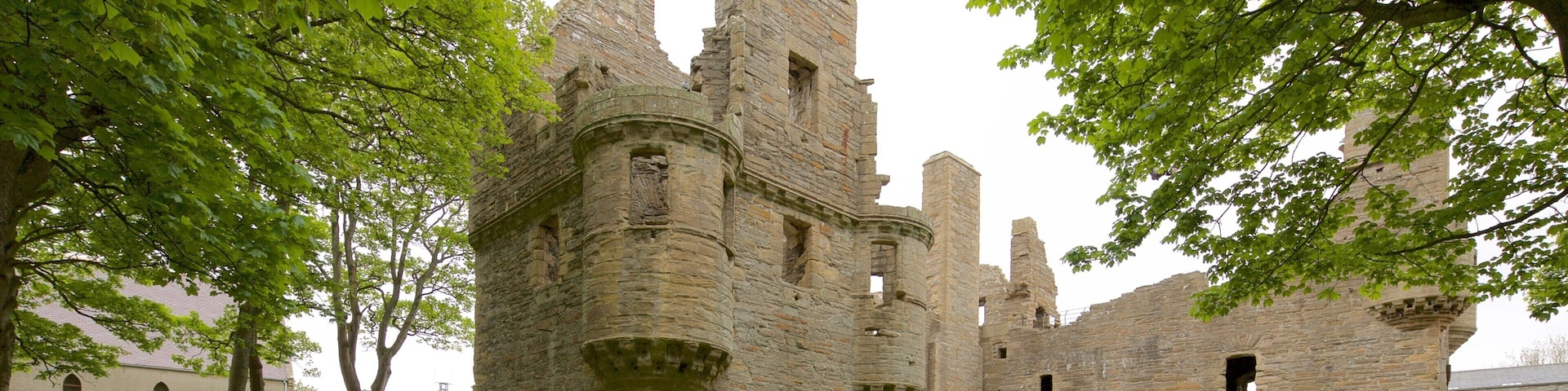 Bishop\'s Palace showing heritage architecture, heritage elements and a castle