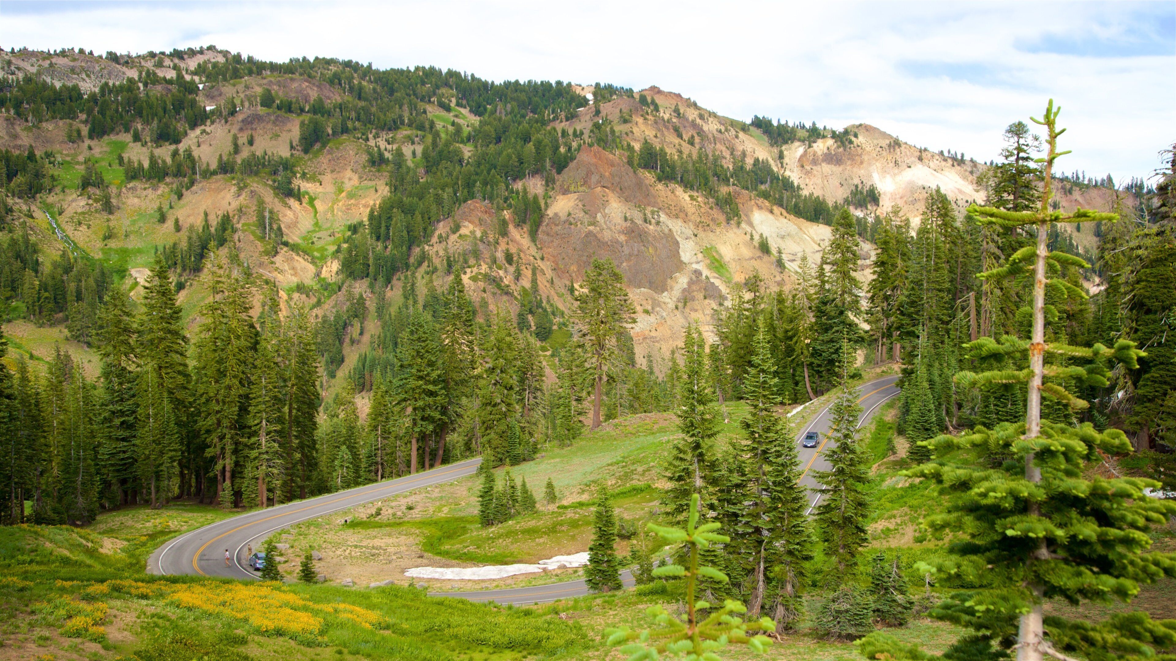 Mill Creek que incluye montañas y escenas tranquilas