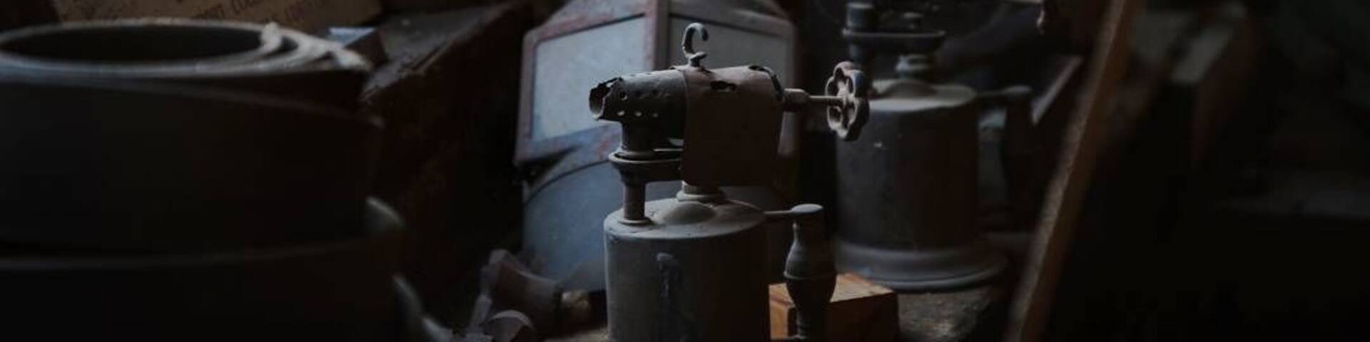 Looking into the machine shop