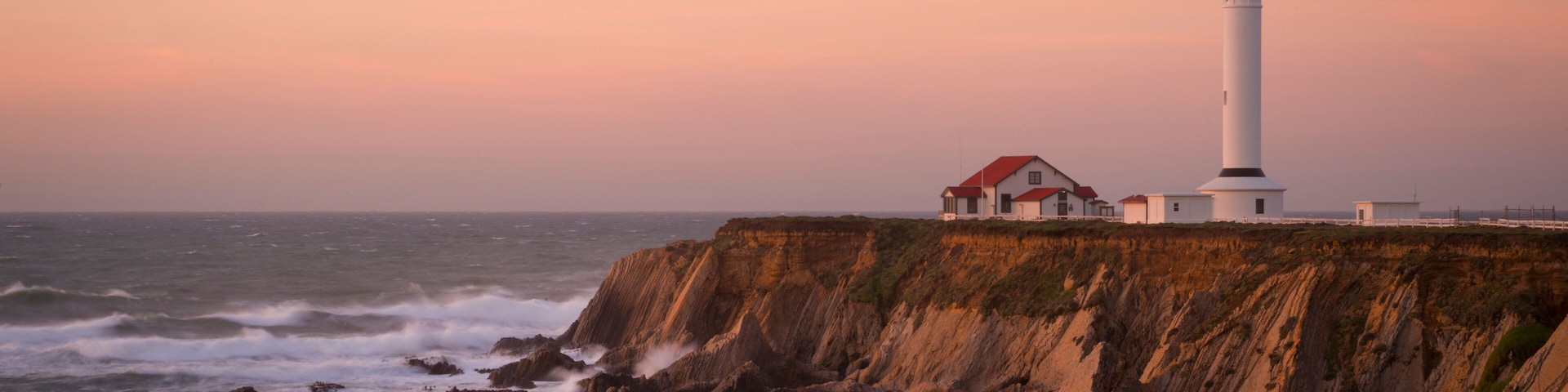 Lighthouse on cliff
