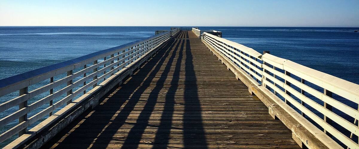 Loved this little pier at San Simeon