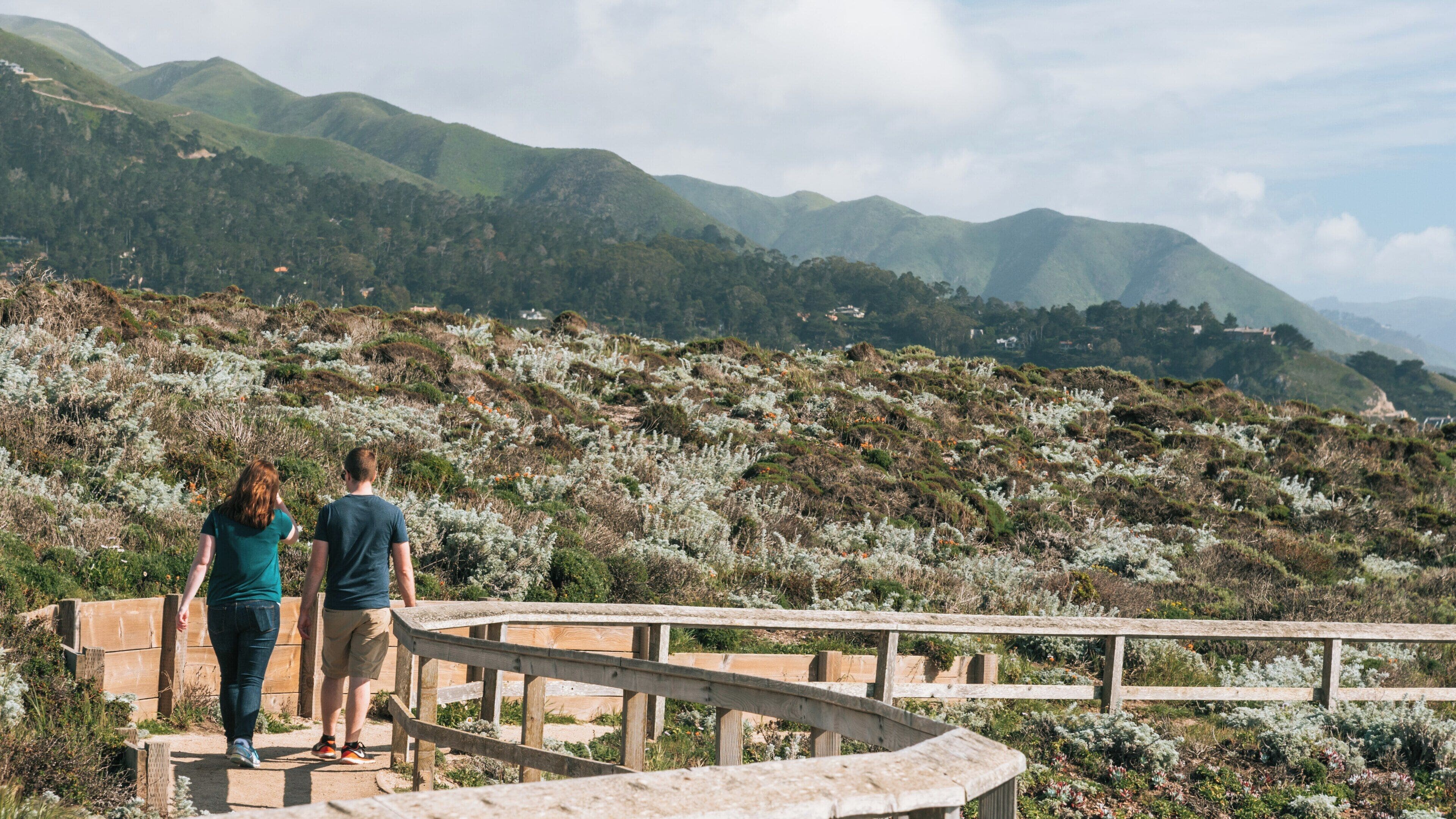 Exploring the natural beauty of Point Lobos State Natural Reserve in Monterey, California with friends