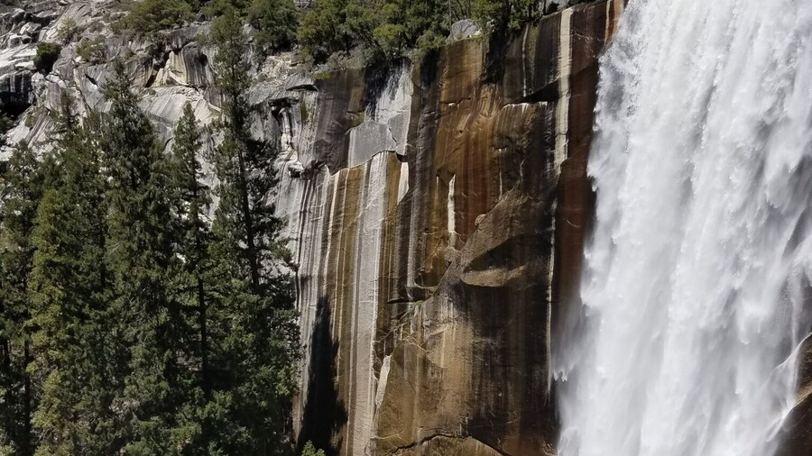 Amazing view from Vernal Falls