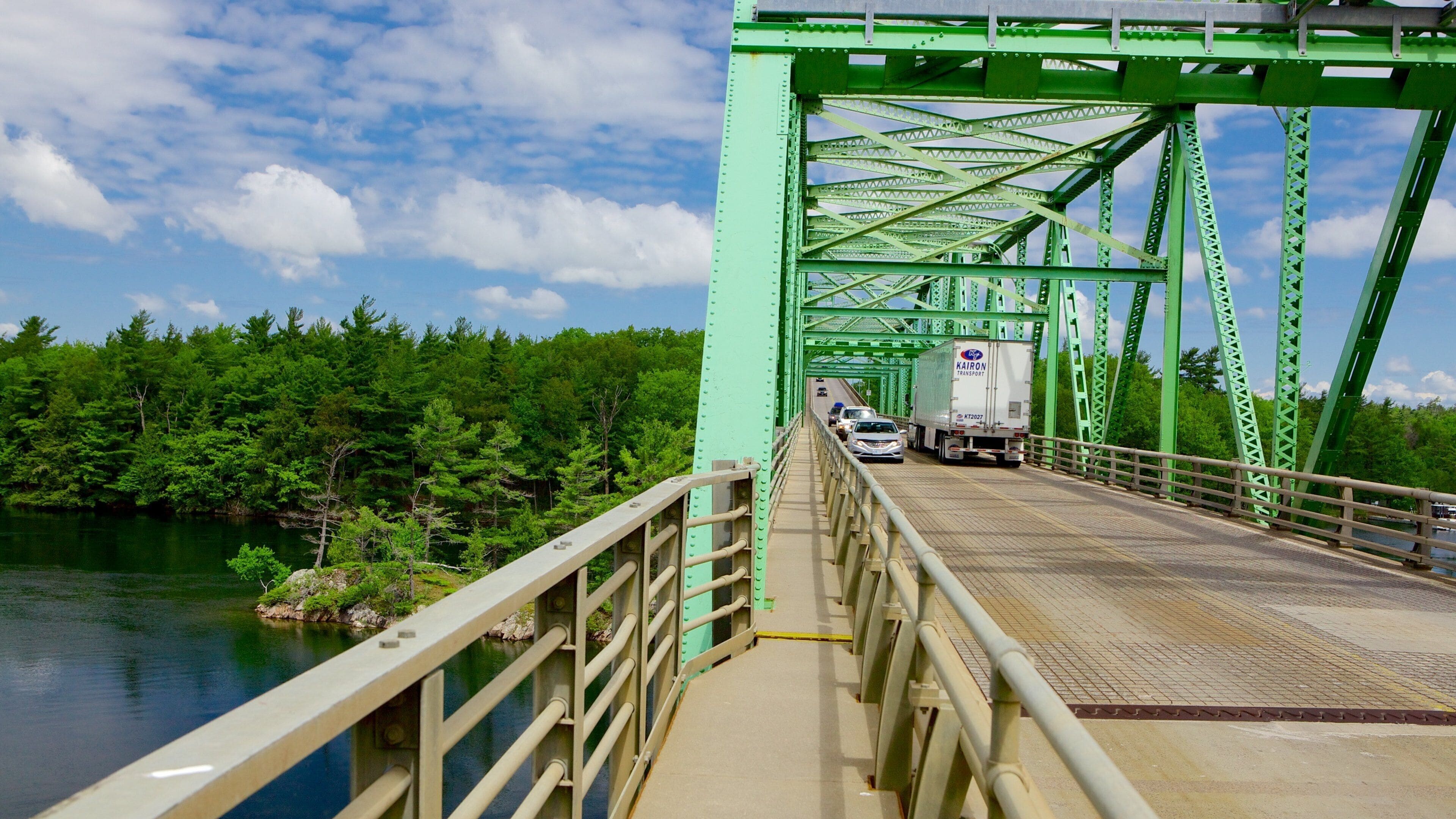 St. Lawrence Islands National Park featuring a bridge