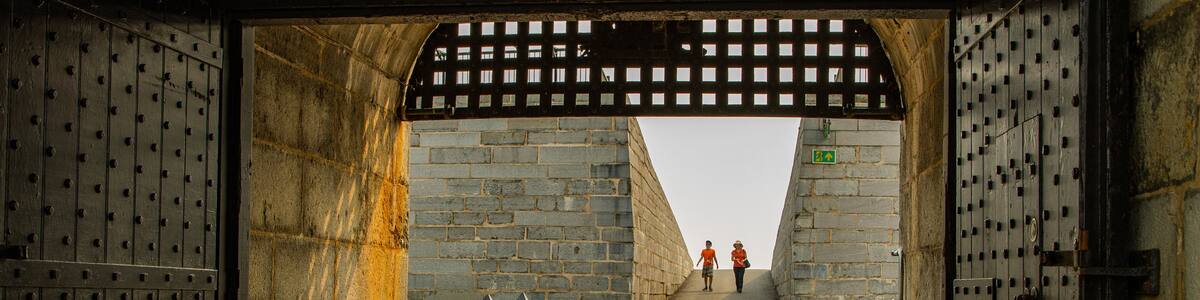 Fort Henry showing heritage elements and interior views as well as a couple