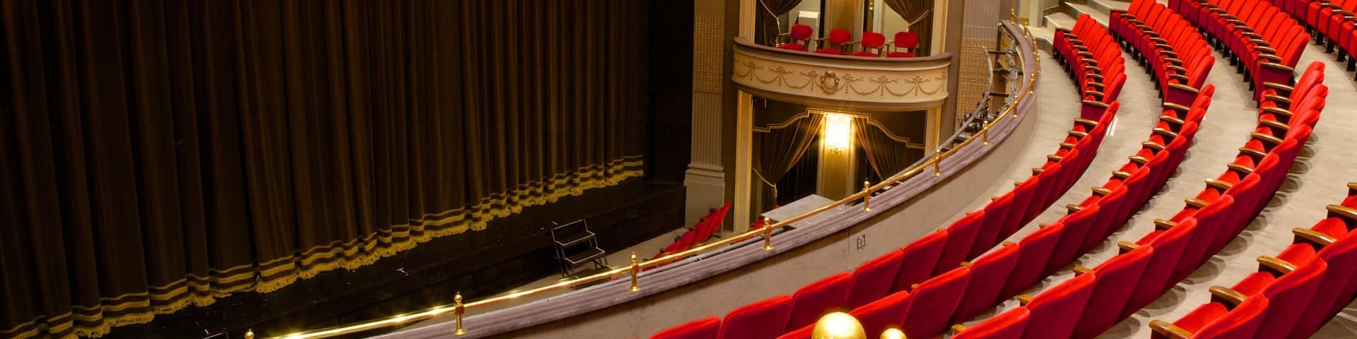 Grand Theatre which includes interior views and theater scenes