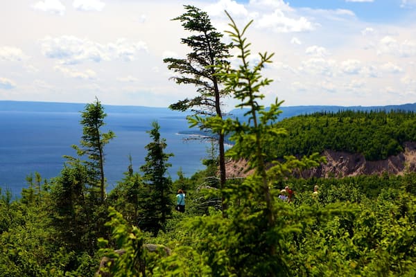 Cape Smokey mit einem allgemeine Küstenansicht