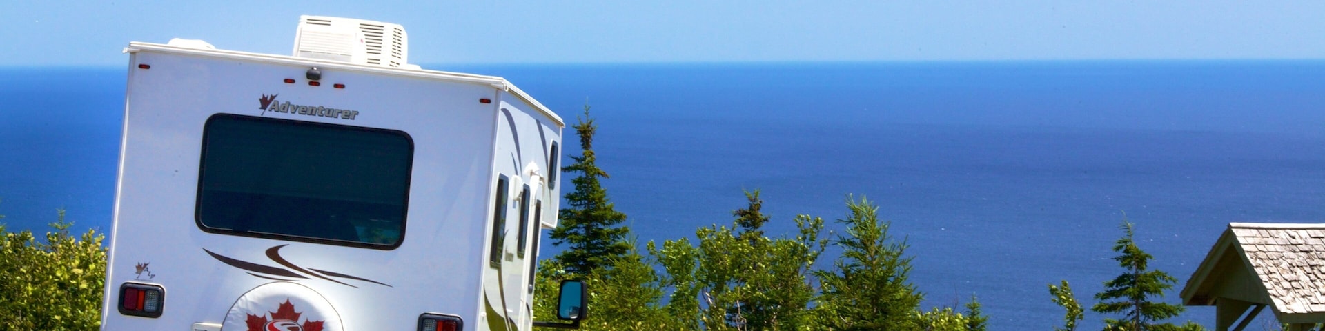 Cape Smokey que inclui paisagens litorâneas