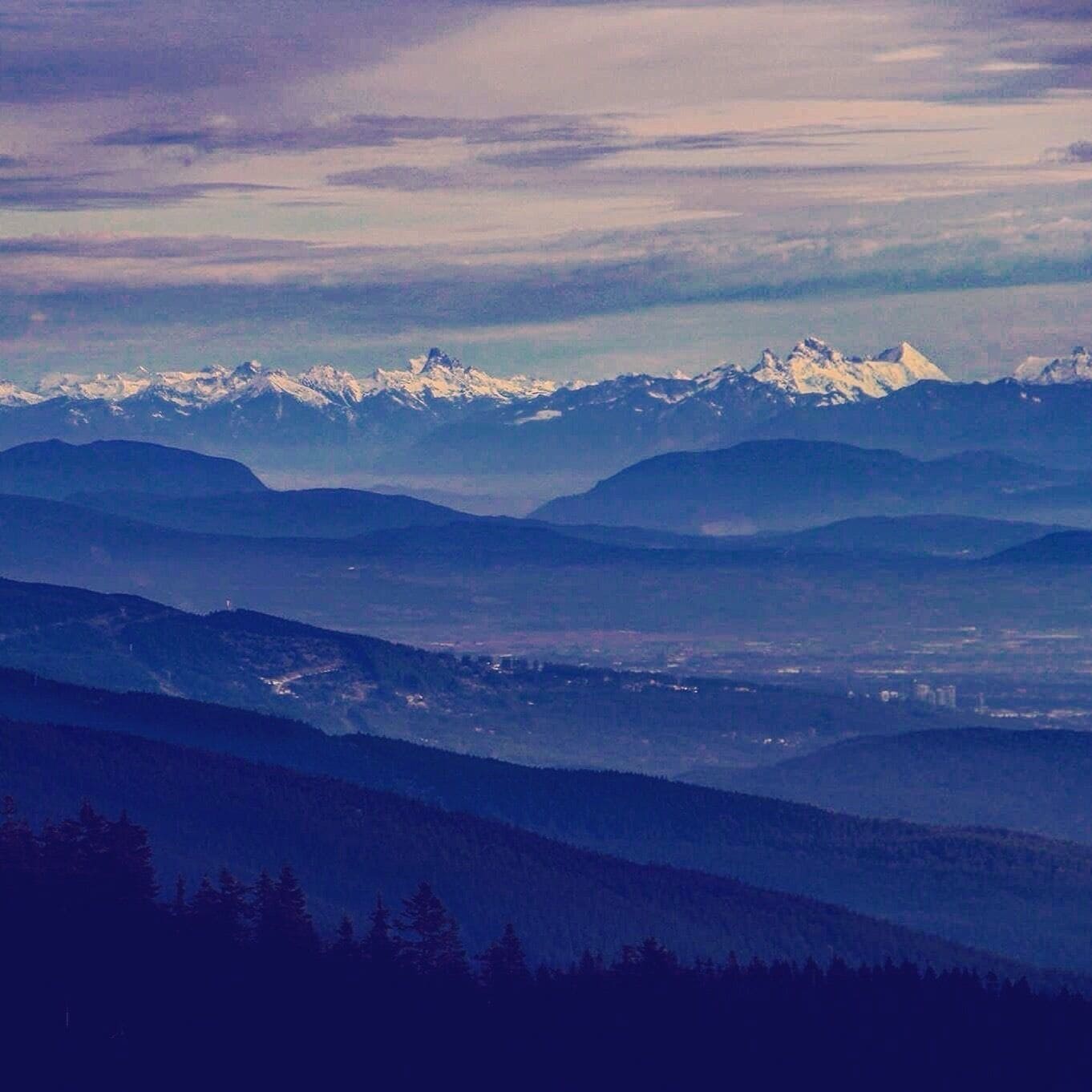 Beautiful view from black mountain!