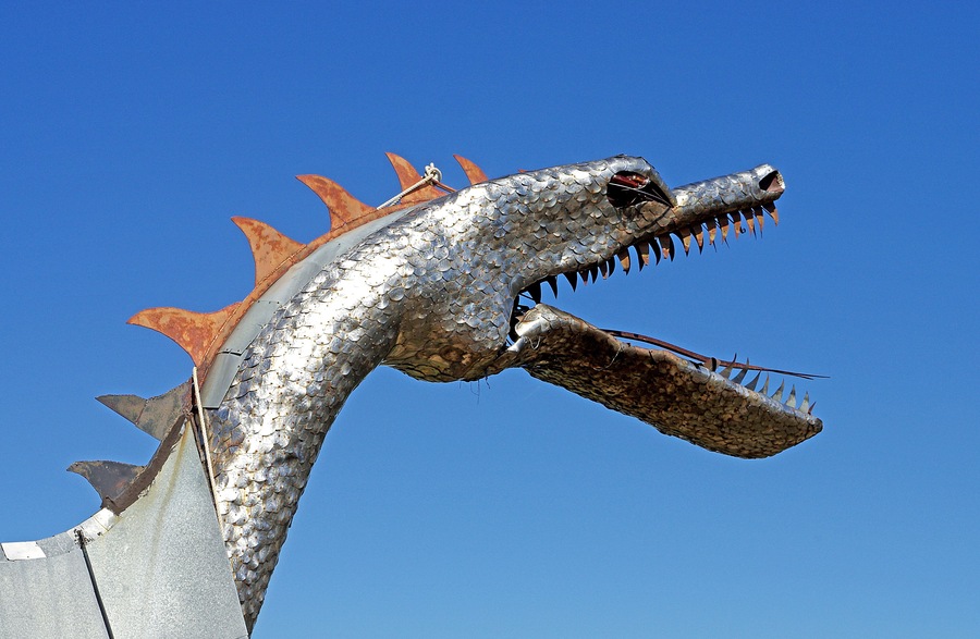 Bishop Castle is an "elaborate and intricate" "one-man project" named after its constructor, Jim Bishop, that has become a roadside attaction in central Colorado.