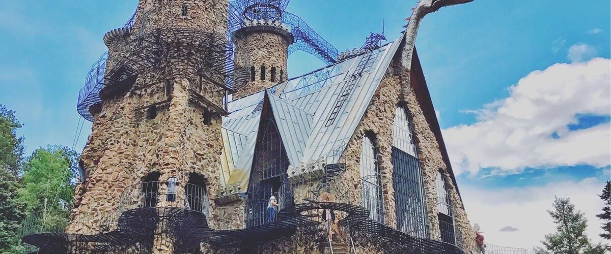 This Castle is hidden in some mountains in a town near Colorado Springs. It's free to the public and is a fun place to explore.