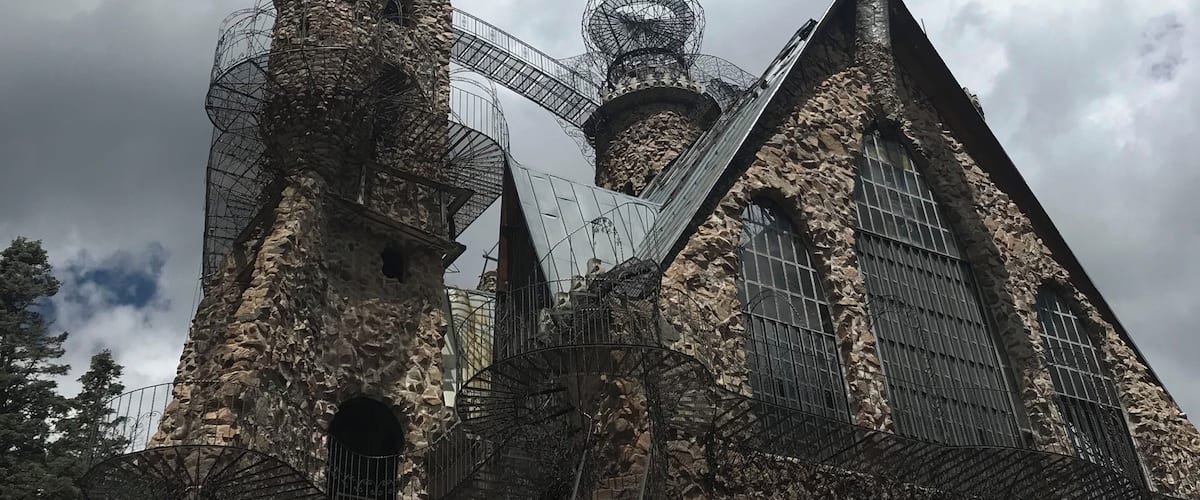 Amazing place,hand built and you can go to the very top of the tower and feel it all shake beneath you.