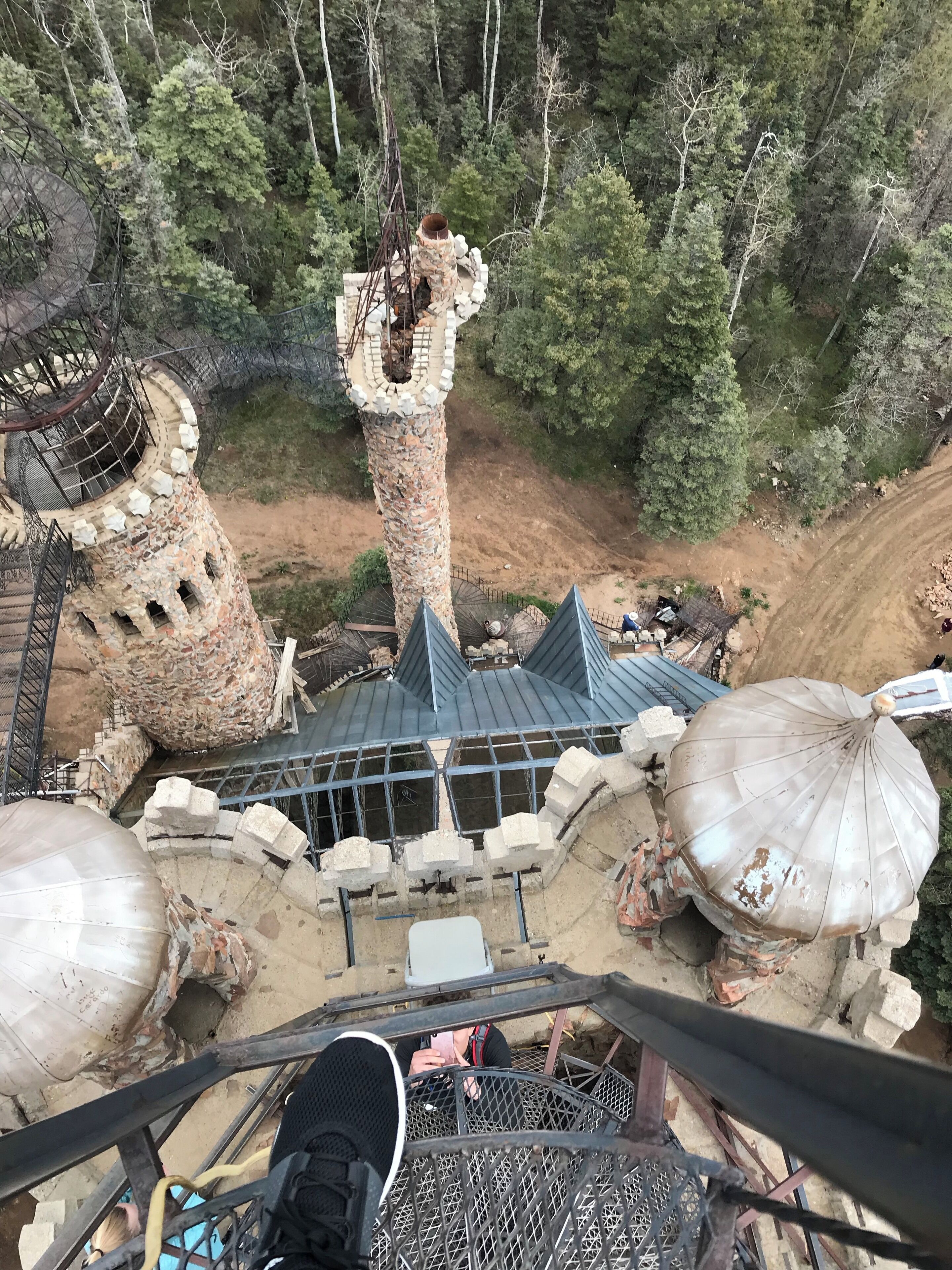 Amazing place,hand built and you can go to the very top of the tower and feel it all shake beneath you.