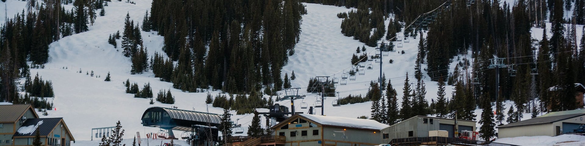 Wolf Creek Ski Area on a Winter Day