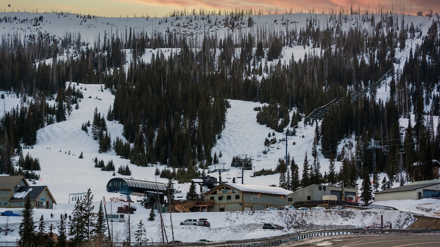 Wolf Creek Ski Area on a Winter Day