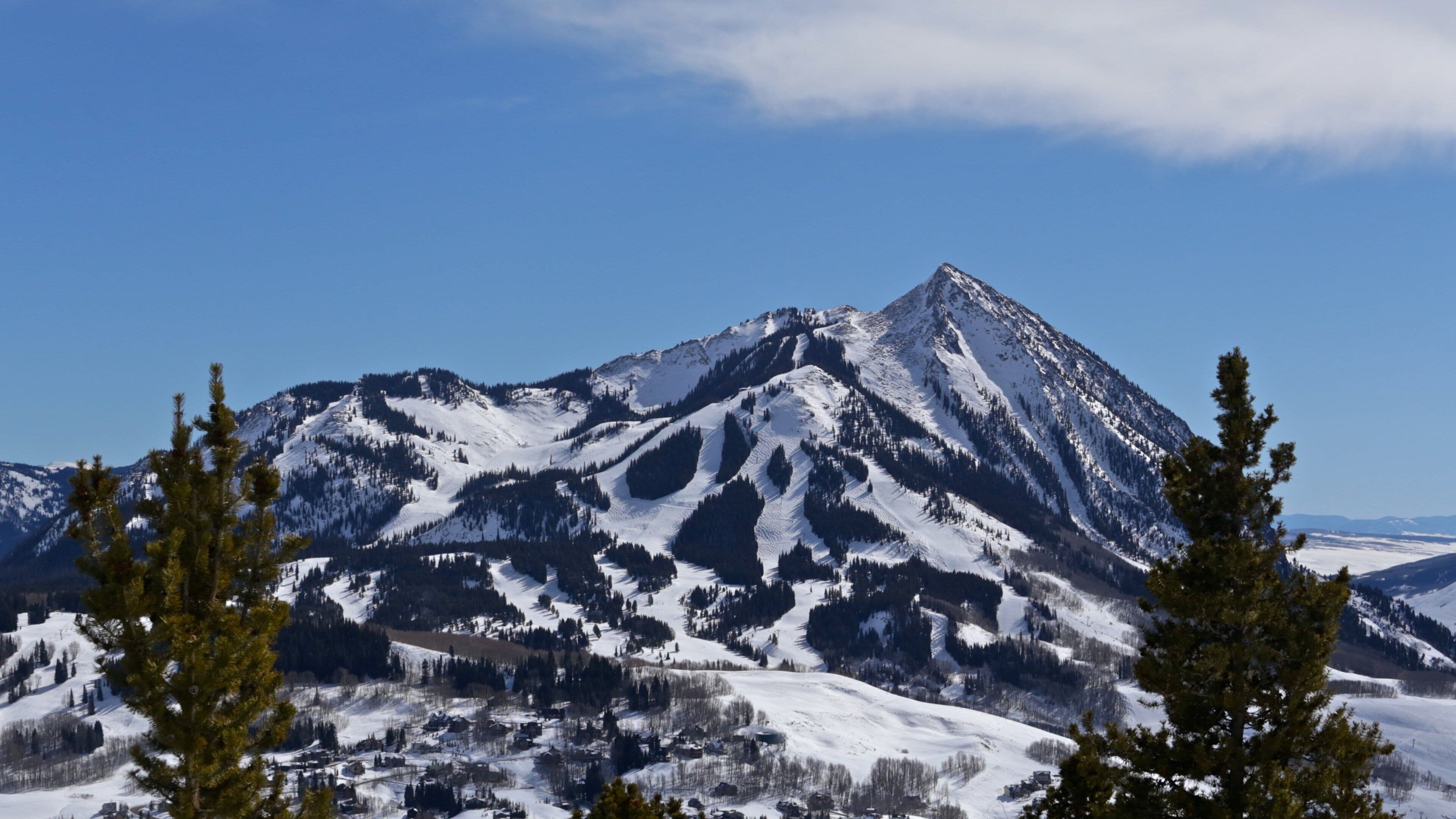 Crested Butte Mountain Resort which includes snow and mountains