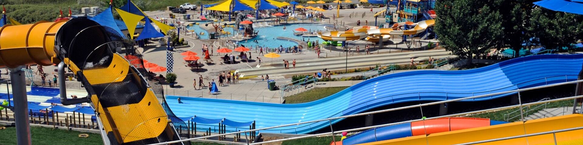 Water World showing a waterpark