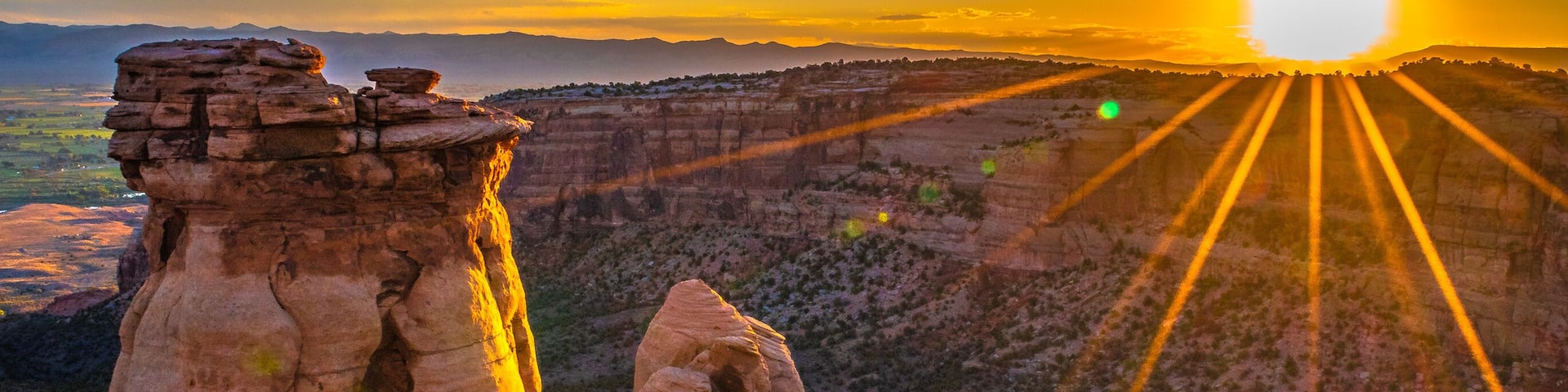 Beautiful Sunrise Hike at the Colorado National Monument in Grand Junction, Colorado