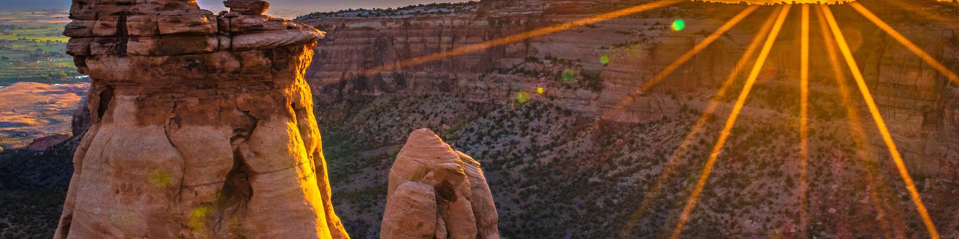 Beautiful Sunrise Hike at the Colorado National Monument in Grand Junction, Colorado