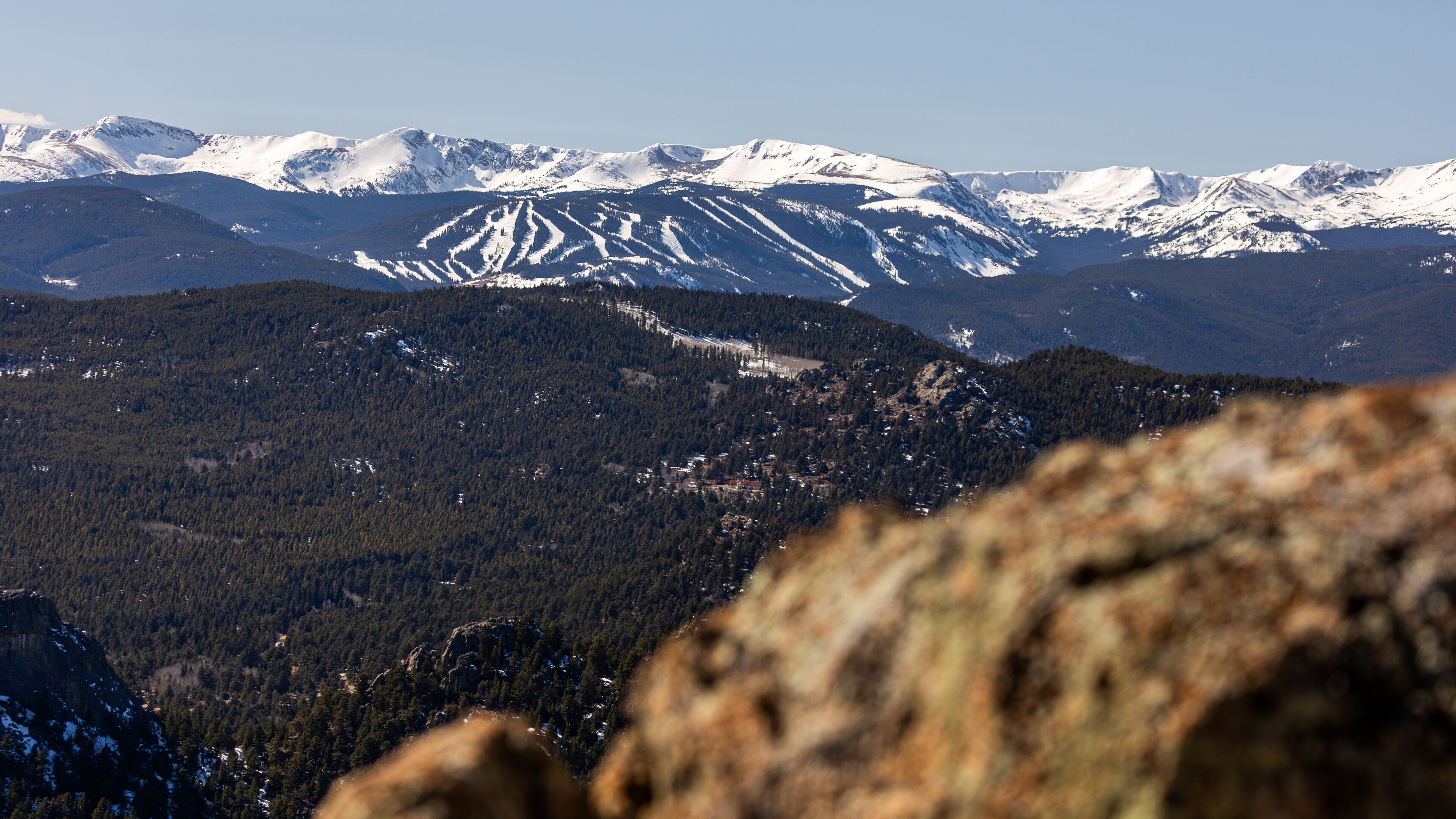Eldora Ski Resort Panoramic, Colorado Ski Mountains
