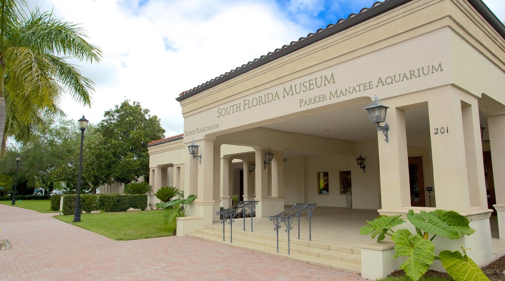 South Florida Museum montrant signalisation