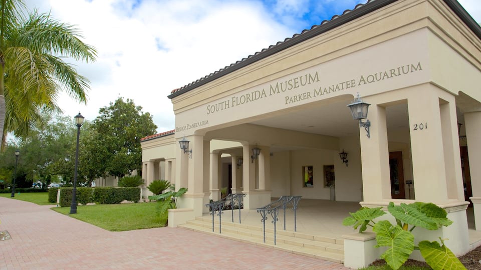 South Florida Museum featuring signage