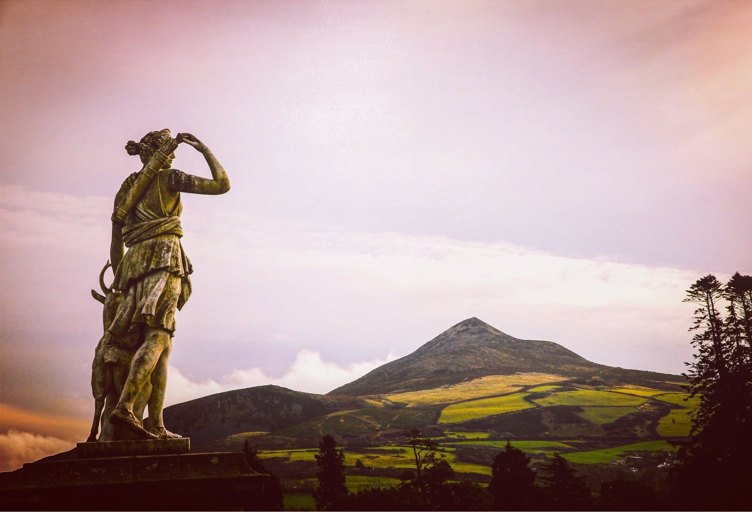 She has a great view!