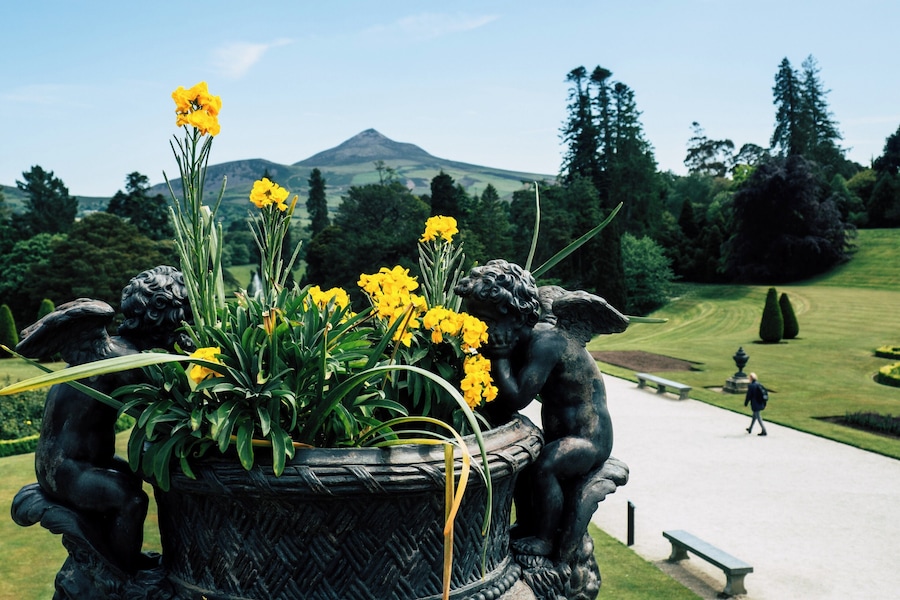 Found in the amazing park of Powerscourt Gardens. Not that well known, but very worth the trip.