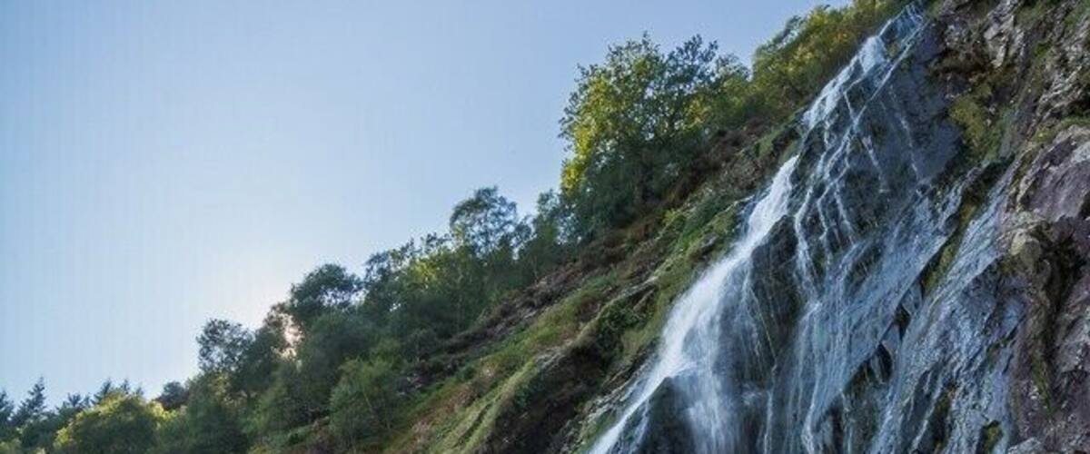 Powerscourt Waterfall is the highest waterfall in Ireland at 121m. It is only a short distance from the car park with only a small amount of walking trails.
Shot at 11mm on a Nikon crop sensor.
#BvSIreland