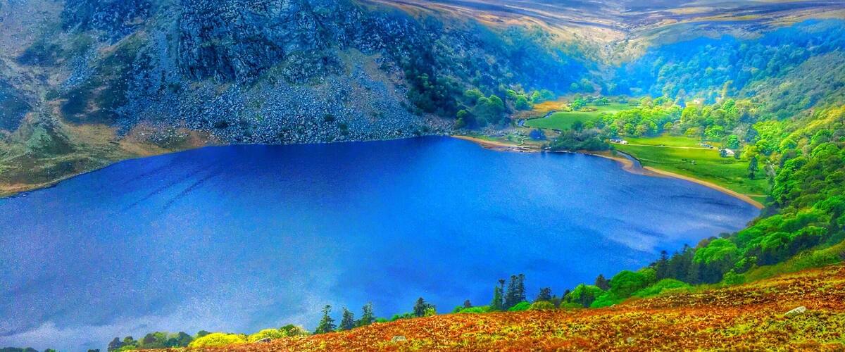Before the Ireland trip, i saw a nice picture of the Lough Tay on Trover and then added it to my bucket list. Thus, we had a chance to see this beauty.
I hope it will lead to another discovery for someone else, too. (:
#hiking
