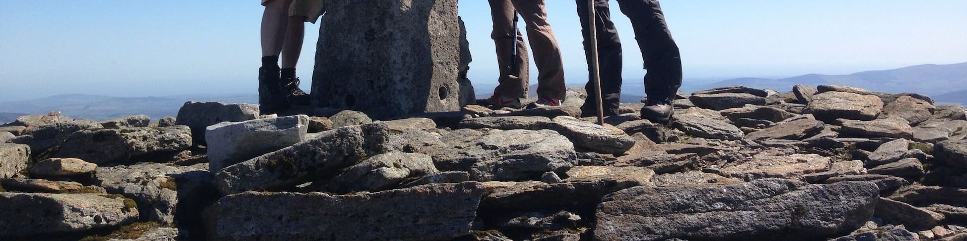 Great one day hike in the Wicklow mountains. Lugnaquilla 975m. 4-5 hours round trip from glenmalure car park.