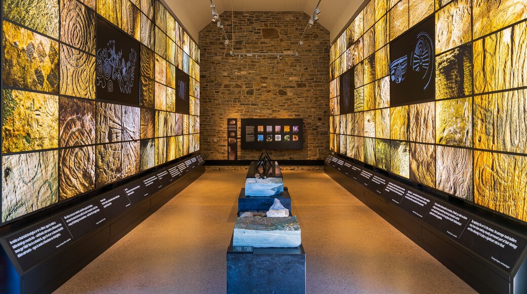 Knowth showing interior views