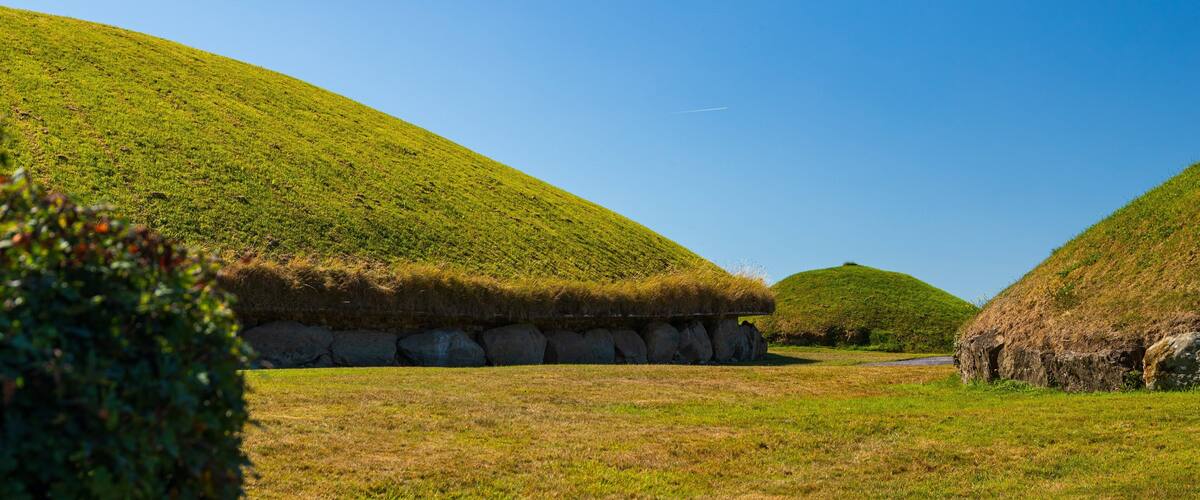 Knowth which includes heritage elements
