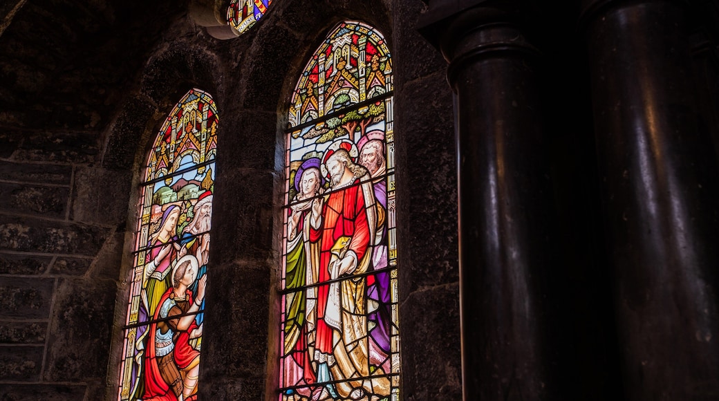St. Canice\'s Cathedral showing religious elements, heritage elements and a church or cathedral