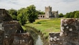 Tintern Abbey featuring heritage architecture and a ruin