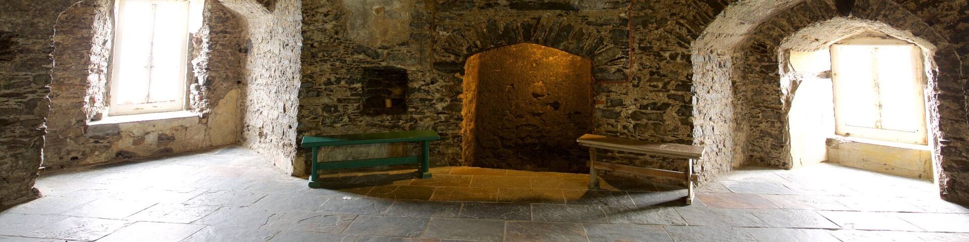 Hook Lighthouse showing heritage elements and interior views