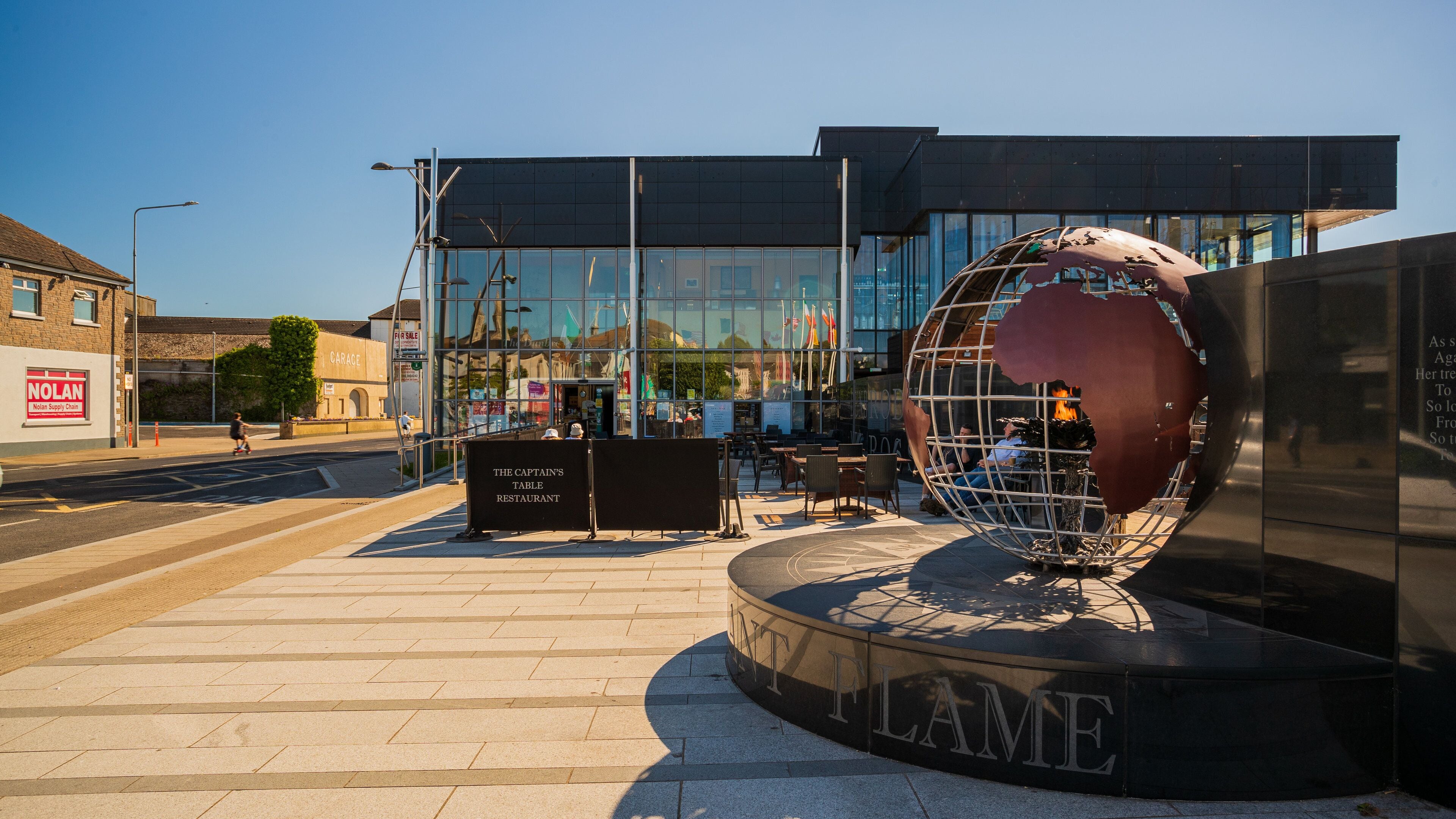 Dunbrody Emigrant Ship featuring outdoor art