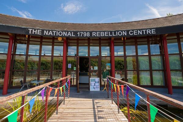 National 1798 Centre which includes signage
