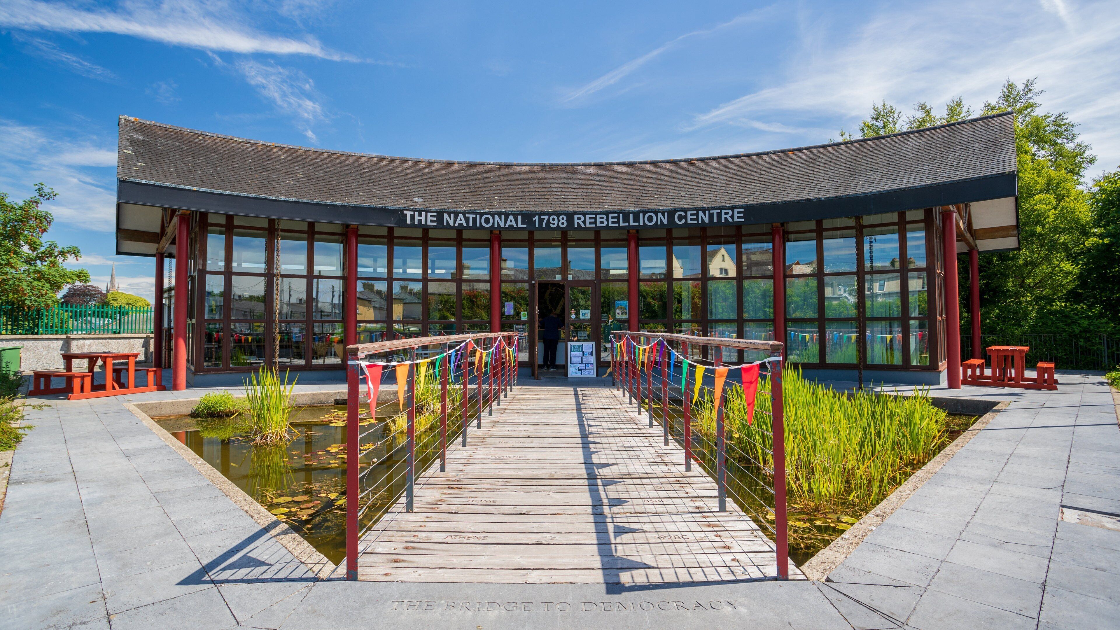 National 1798 Centre showing signage